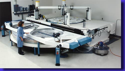 14 Foot (4.3 Meter) Diameter Polishing Machine